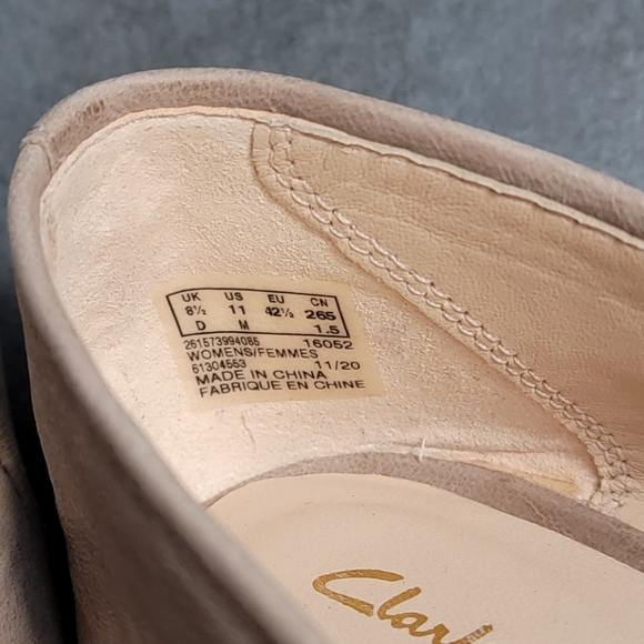 SOLD Clarks Pure Easy Sand Leather, Women's Size 11M - Picture 10 of 12